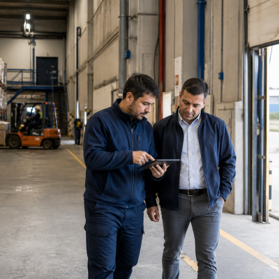 Evaluación técnica de conectividad y seguridad en una operación logística